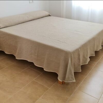 Colcha Lino 100% Natural