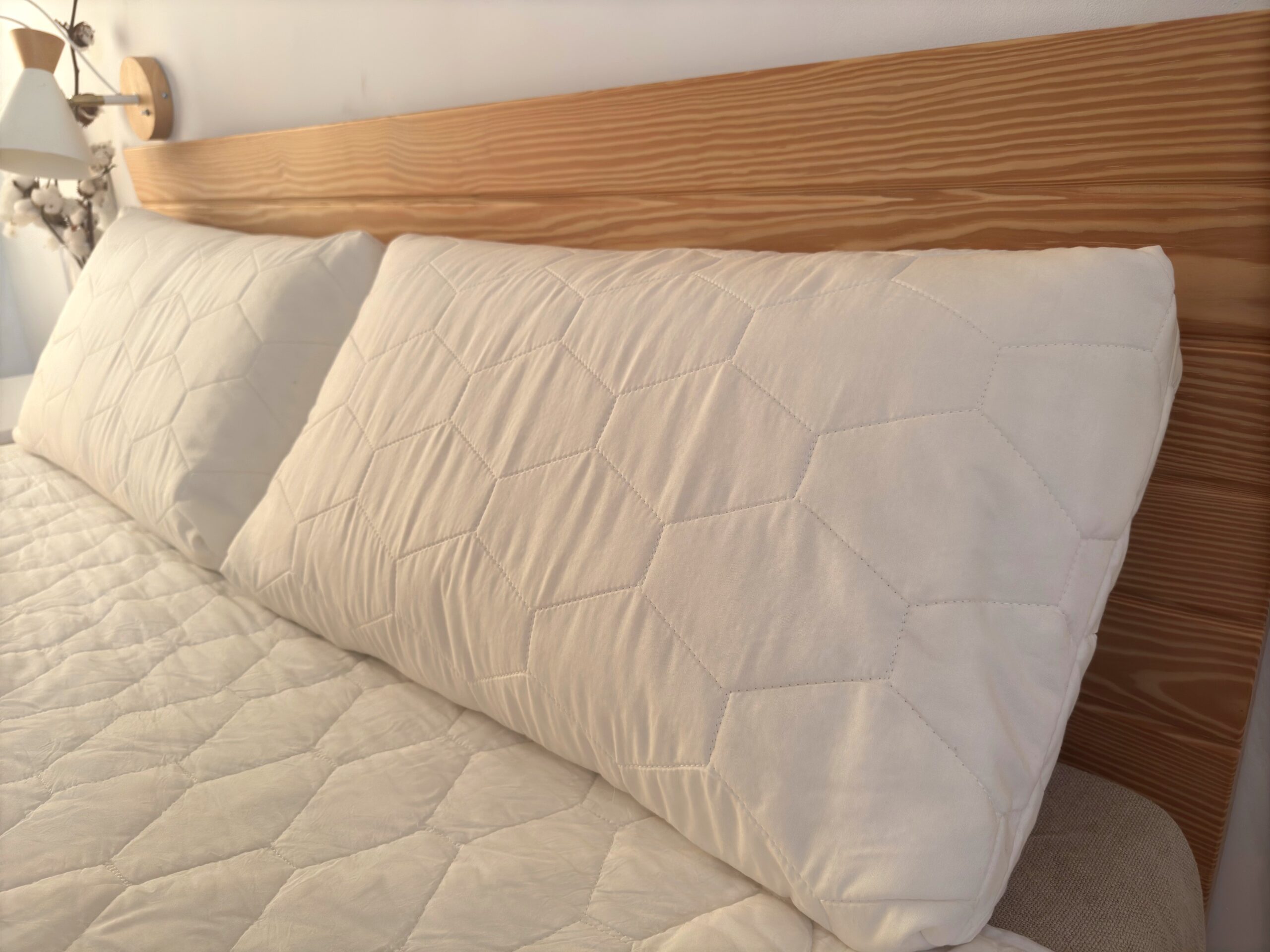 Funda de almohada acolchada Bambú 100 %